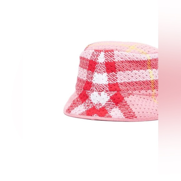 Burberry Check-Pattern Bucket Hat - Picture 5 of 9